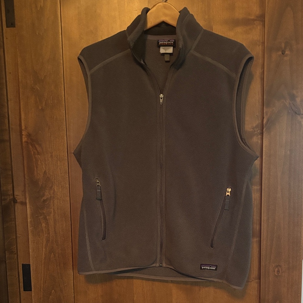 Patagonia Grey Fleece Vest